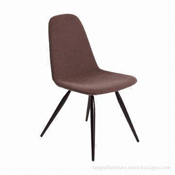 Original Design Dining Chair, Made of Cashmere and Painted Frame, 470 x 600 x 830mm Size